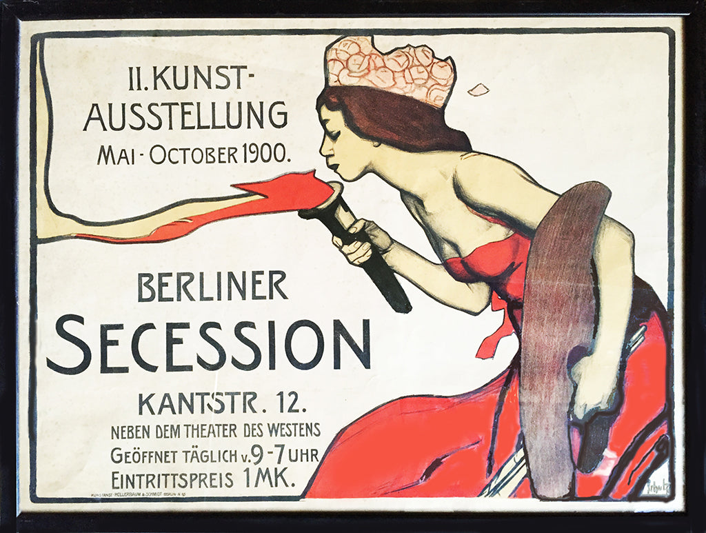 Poster for the Second Art Exhibition 1900 - Berlin Secession