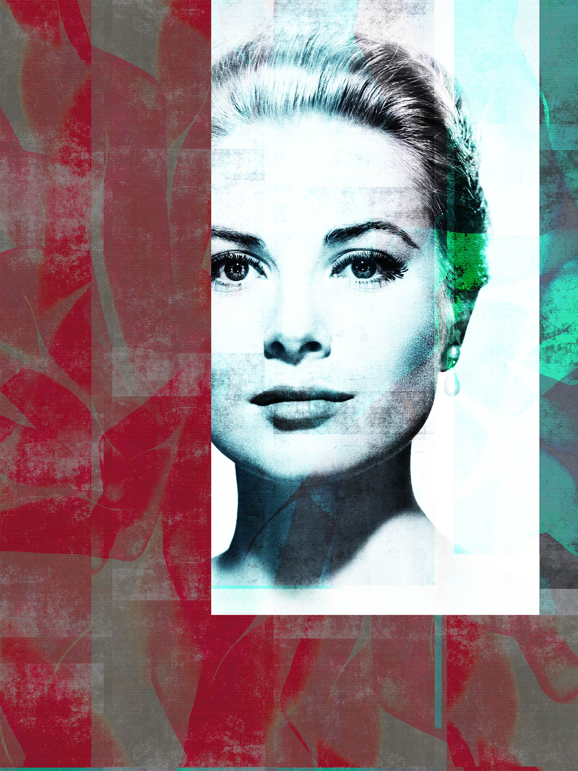 Grace Kelly Red Floral PP Unique Series