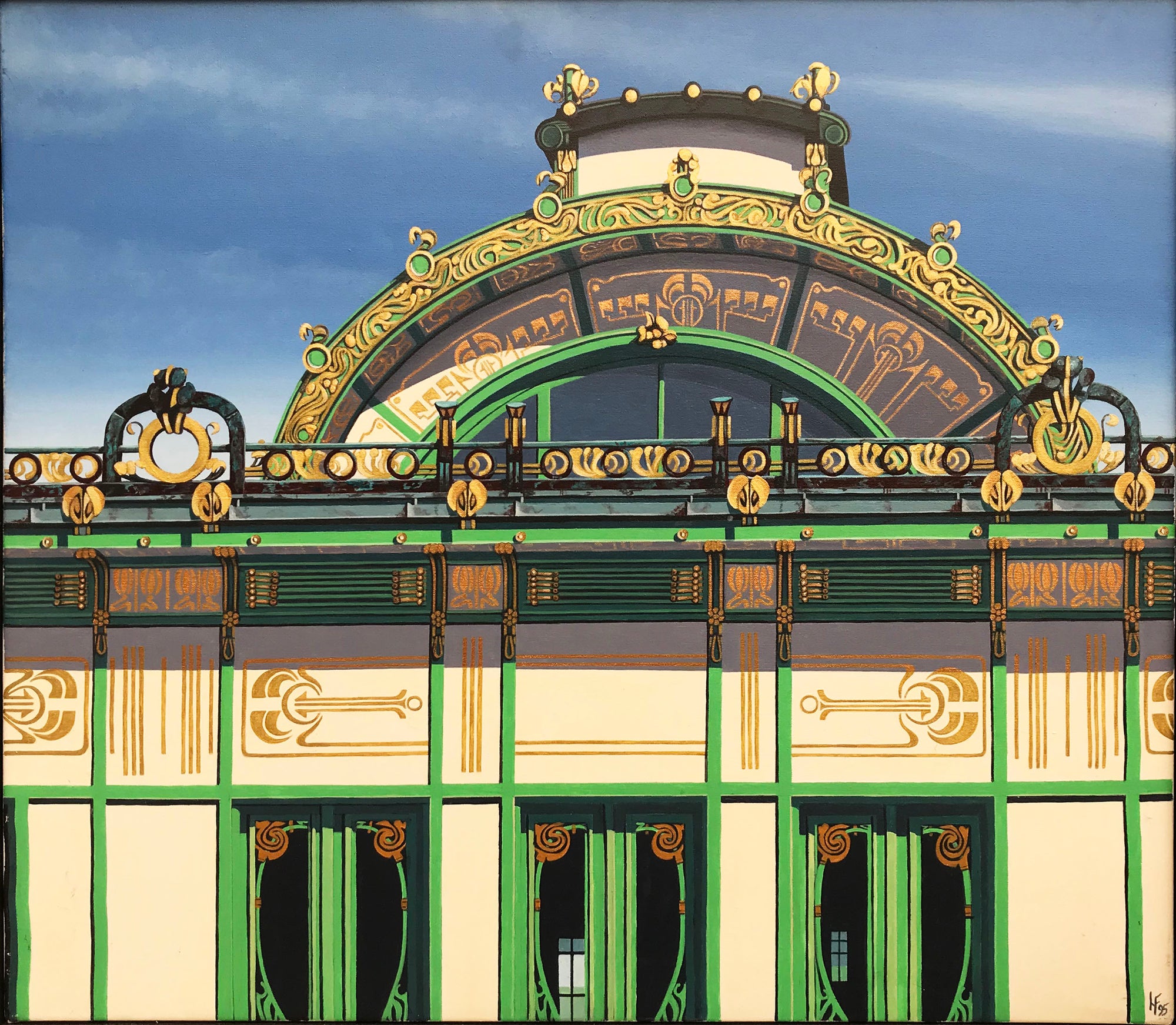 Otto Wagner at Karlsplatz