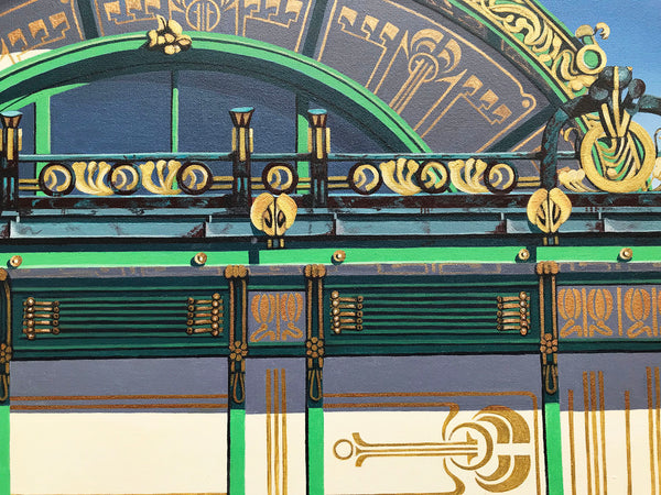 Otto Wagner at Karlsplatz