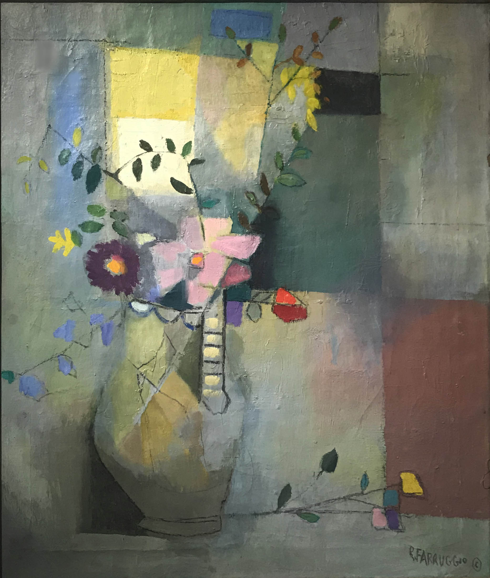 Flower still life with rose