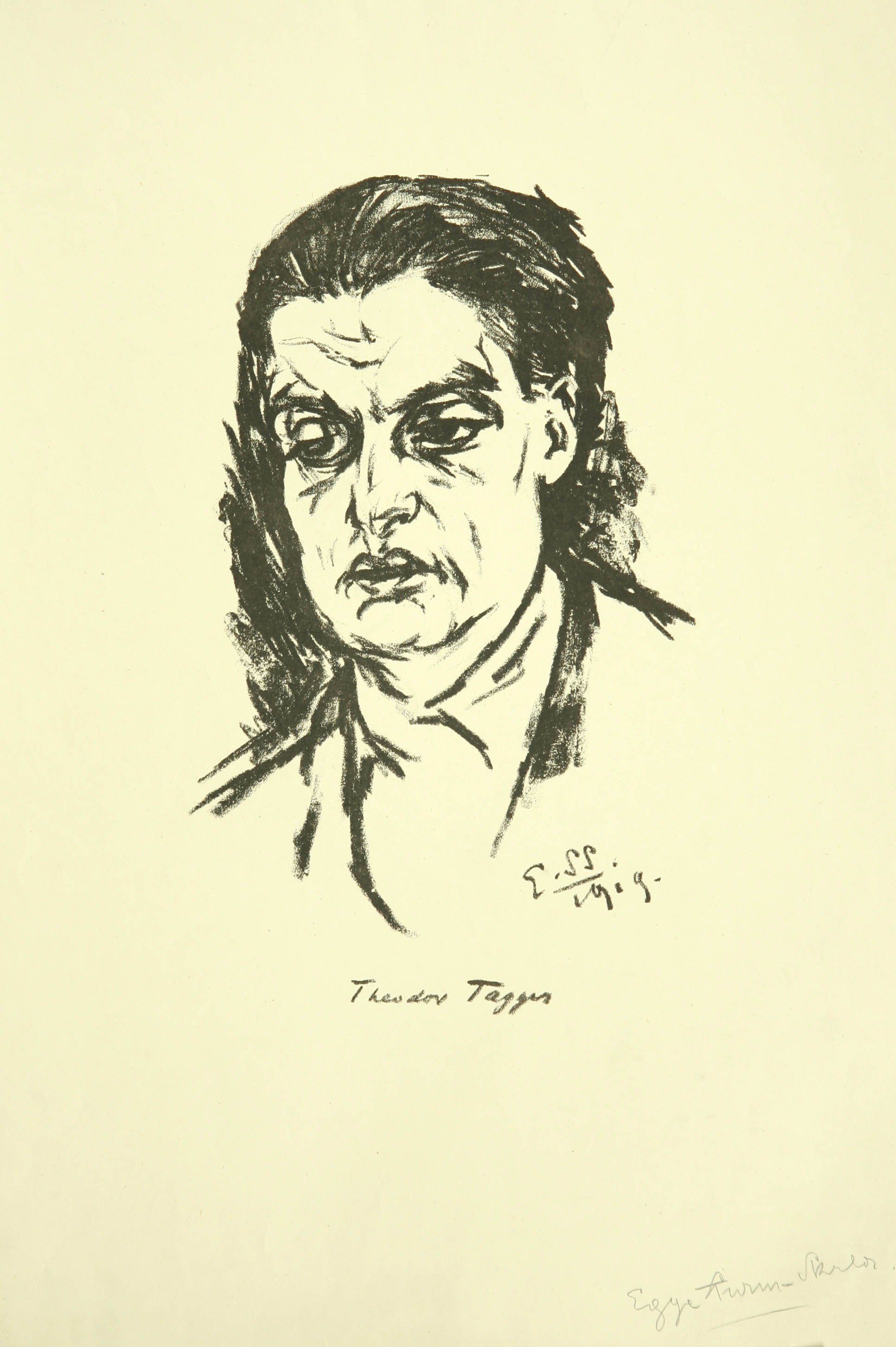 Portrait of Theodor Tagger