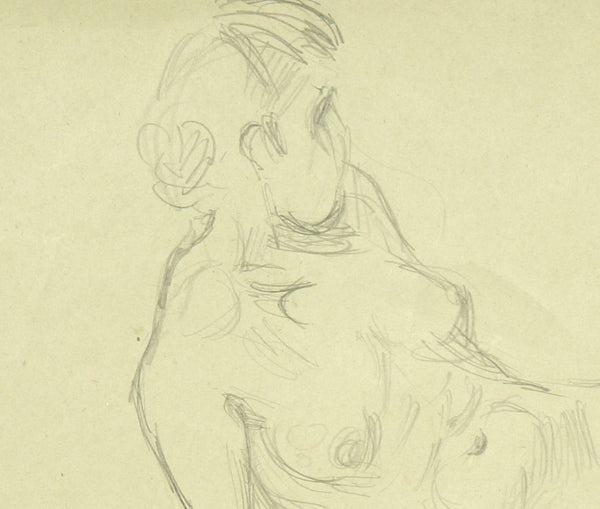 Female nude, rested