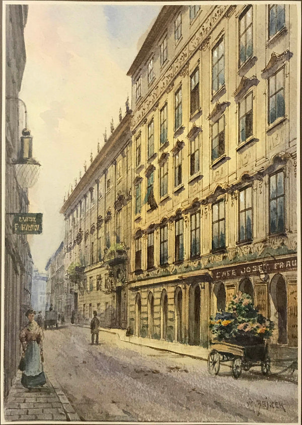 Himmelpfortgasse with Winter Palace of Prince Eugene de Savoy