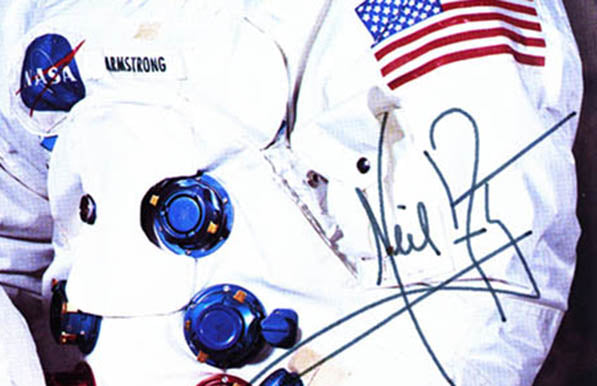 First Man on Moon - Neil A. Armstrong, Commander of the U.S.Apollo 11th Mission