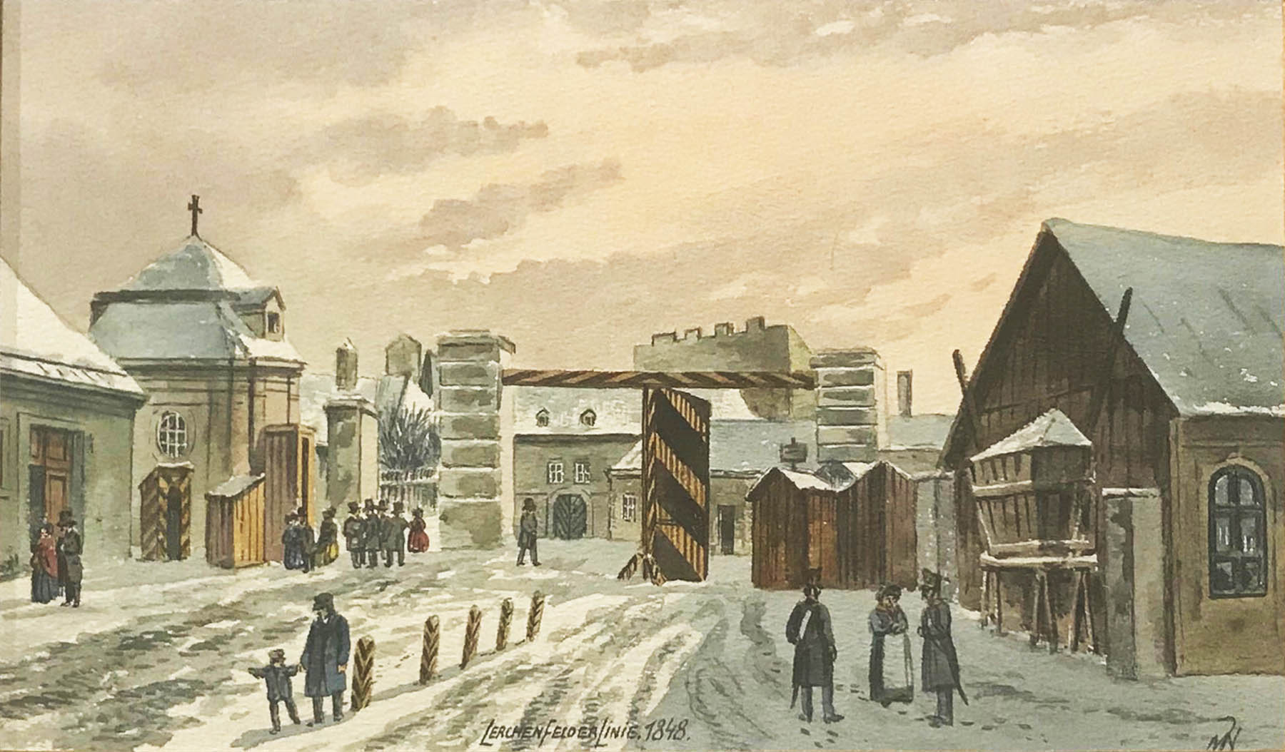 Vienna - Lerchenfelder Linie 1848