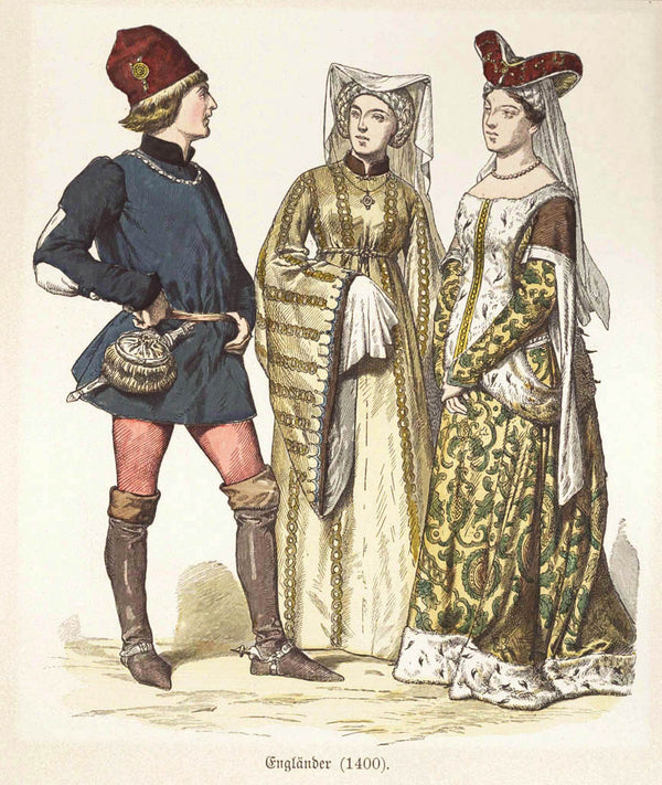 Collection of 74 costume presentations 15th to 19th century