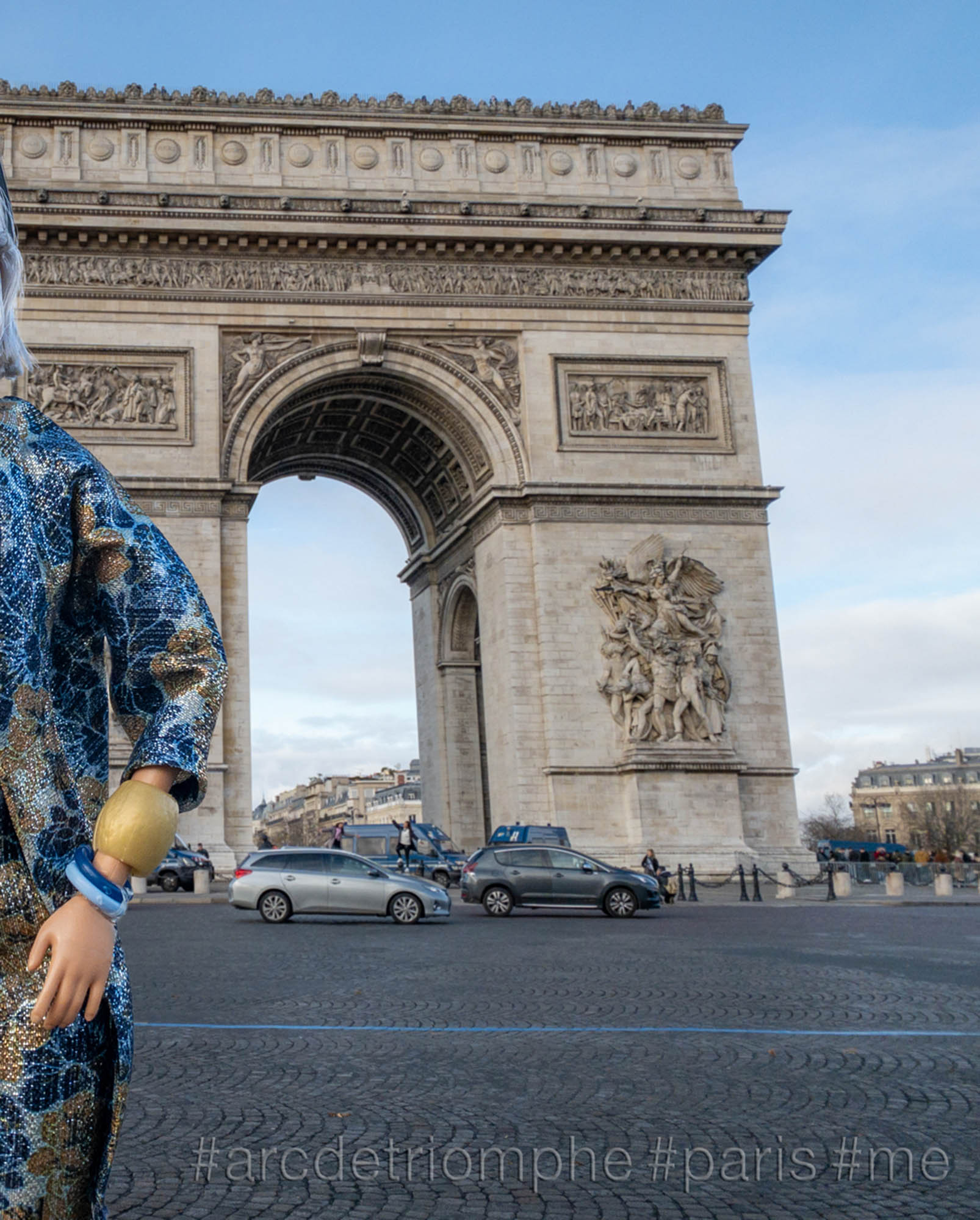 #me #arcdetriomphe #paris