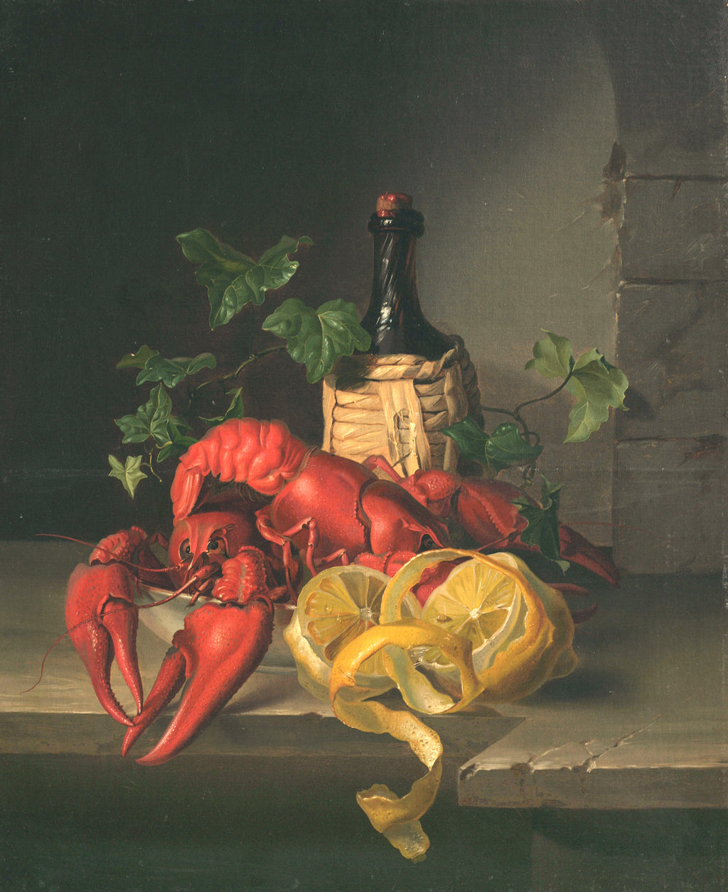 Still life with lobster